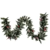 Pre-Lit Snow Tipped Berry And Pinecone Garland-Kirkland's Home New