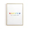 Pride Love Is Spoken Here Framed Art Print-Kirkland's Home Outlet