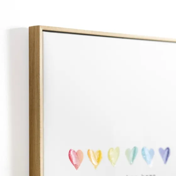 Pride Love Is Spoken Here Framed Art Print-Kirkland's Home Outlet