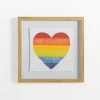 Pride Rainbow Heart Framed Art Print-Kirkland's Home New