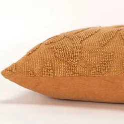 Pumpkin Stonewash Botanical Pillow-Kirkland's Home Hot