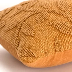 Pumpkin Stonewash Botanical Pillow-Kirkland's Home Hot