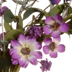 Purple Daisy And Lavender Wreath-Kirkland's Home Discount
