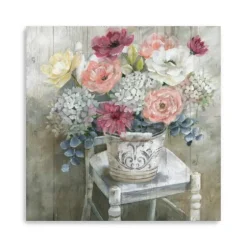Quaint Bouquet Giclee Canvas Art Print, 40X40 In.-Kirkland's Home Discount