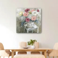 Quaint Bouquet Giclee Canvas Art Print, 40X40 In.-Kirkland's Home Discount