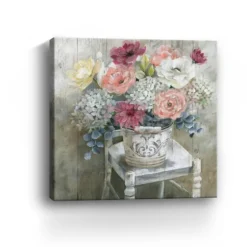 Quaint Bouquet Giclee Canvas Art Print, 40X40 In.-Kirkland's Home Discount