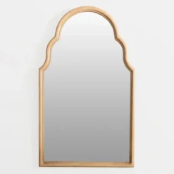 Quatrefoil Arch Wood Framed Mirror-Kirkland's Home Sale