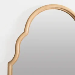 Quatrefoil Arch Wood Framed Mirror-Kirkland's Home Sale