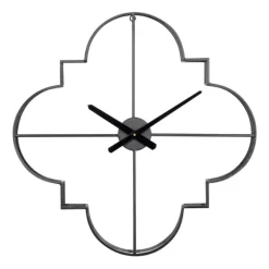 Quatrefoil Iron Cut-Out Wall Clock-Kirkland's Home Cheap