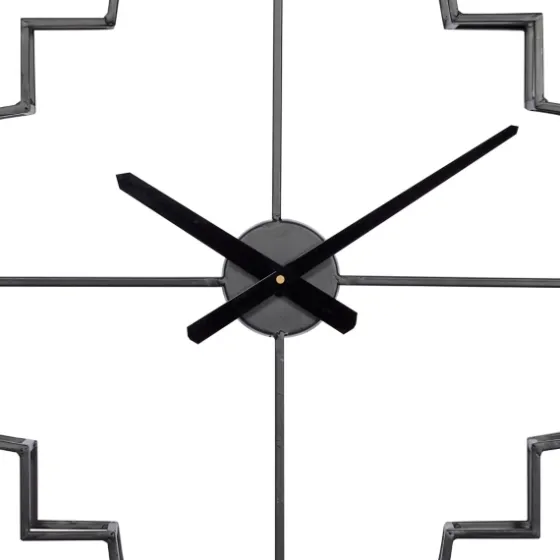 Quatrefoil Iron Cut-Out Wall Clock-Kirkland's Home Cheap