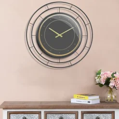 Radial Wire Metal Wall Clock-Kirkland's Home Cheap