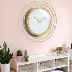 Radial Wire Metal Wall Clock-Kirkland's Home Flash Sale