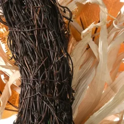 Raffia Corn Husk Maple Harvest Wreath-Kirkland's Home Shop