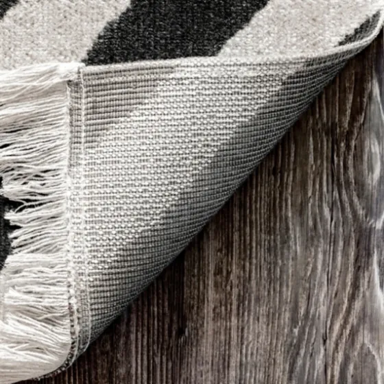 Rain Diamond Fringe Indoor/Outdoor Area Rug, 5X8-Kirkland's Home Best Sale