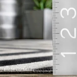 Rain Diamond Fringe Indoor/Outdoor Area Rug, 5X8-Kirkland's Home Best Sale