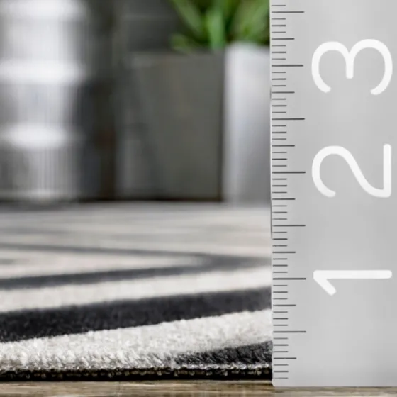 Rain Diamond Fringe Indoor/Outdoor Area Rug, 5X8-Kirkland's Home Best Sale
