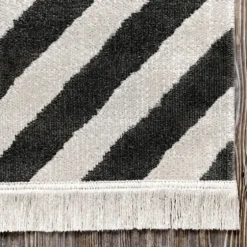 Rain Diamond Fringe Indoor/Outdoor Area Rug, 5X8-Kirkland's Home Best Sale