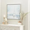 Rainy Paris Blues Transitional Framed Wall Art-Kirkland's Home Best