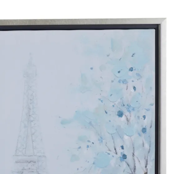 Rainy Paris Blues Transitional Framed Wall Art-Kirkland's Home Best