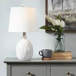 Raised Geometric Table Lamp-Kirkland's Home Cheap