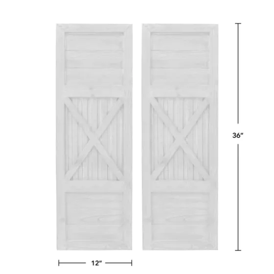 Raleigh Shutters, Set Of 2-Kirkland's Home Discount