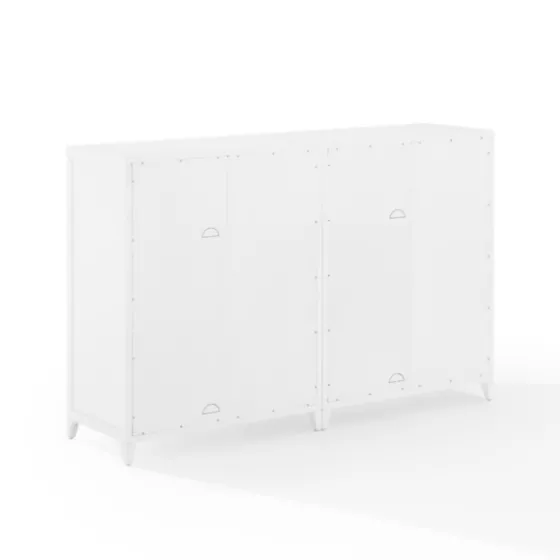 Rattan 4-Doors Wood Cabinet-Kirkland's Home Shop