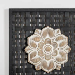 Rattan Medallion Wall I Plaque-Kirkland's Home Fashion