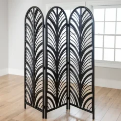 Rattan Open Arches Room Divider-Kirkland's Home Hot