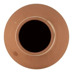 Rattan Rim Hand-Thrown Terracotta Vase-Kirkland's Home Outlet