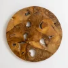 Raw Teak Root Medallion Wall Plaque-Kirkland's Home Sale