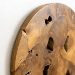 Raw Teak Root Medallion Wall Plaque-Kirkland's Home Sale