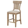 Ray With Gray Wash Finish Counter Stool-Kirkland's Home Clearance