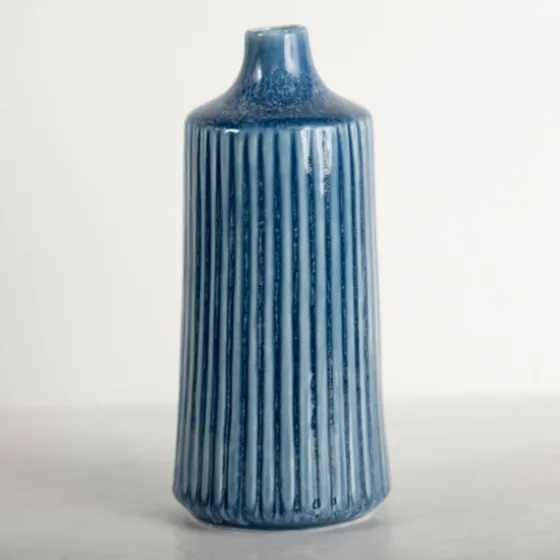 Reactive Ribbed Vase, 9 In.-Kirkland's Home Online