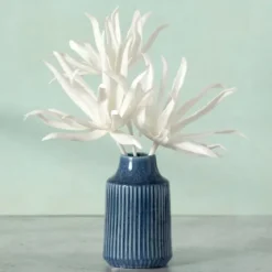 Reactive Ribbed Vase, 7 In.-Kirkland's Home Fashion