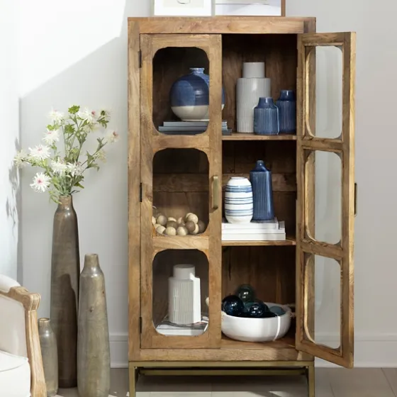 Reactive Ribbed Vase, 6 In.-Kirkland's Home Store