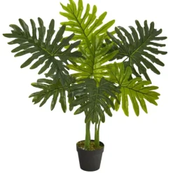 Real Touch Potted Tree Philodendron, 36 In.-Kirkland's Home Clearance