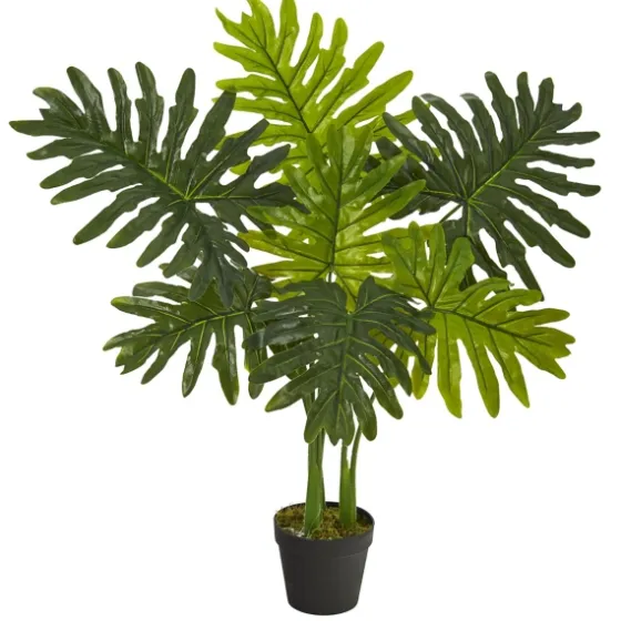 Real Touch Potted Tree Philodendron, 36 In.-Kirkland's Home Clearance