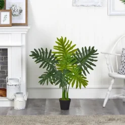 Real Touch Potted Tree Philodendron, 36 In.-Kirkland's Home Clearance