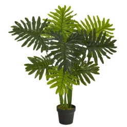 Real Touch Potted Tree Philodendron, 40 In.-Kirkland's Home Discount