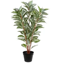 Real Touch Zebra Plant In Nursery Planter-Kirkland's Home Cheap
