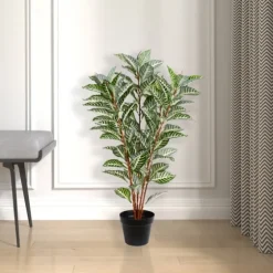 Real Touch Zebra Plant In Nursery Planter-Kirkland's Home Cheap