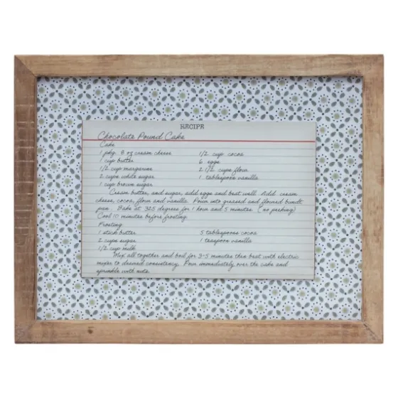 Recipe Card Wall Plaques, Set Of 4-Kirkland's Home Cheap