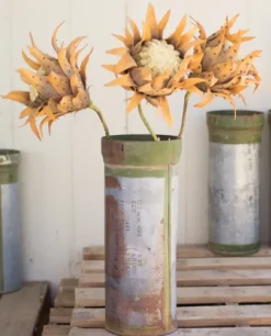 Reclaimed Ammunition Canister-Kirkland's Home Flash Sale