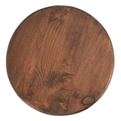 Reclaimed Pine Wood Adjustable Counter Stool-Kirkland's Home Outlet