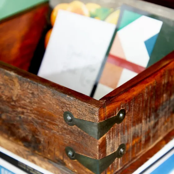 Reclaimed Wood Antique Box Set, Set Of 3-Kirkland's Home Best Sale