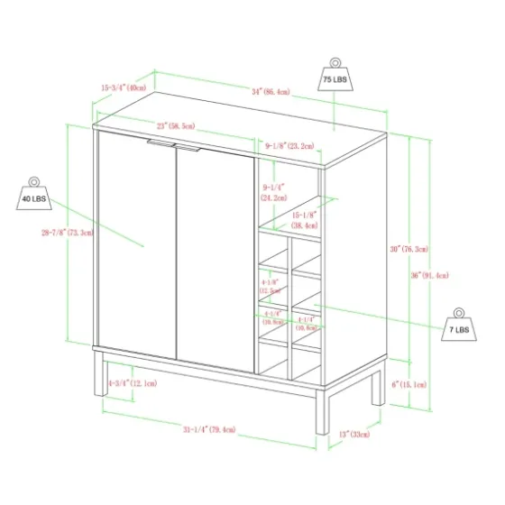 Reclaimed Wood Industrial Bar Cabinet-Kirkland's Home Cheap