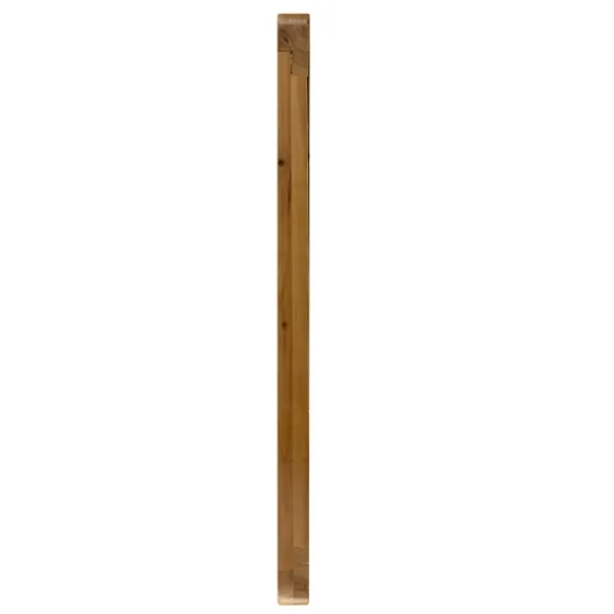 Rectangle Light Brown Wood Wall Mirror-Kirkland's Home Clearance