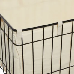 Rectangular Black Rolling Storage Cart-Kirkland's Home Flash Sale