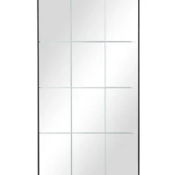 Rectangular Windowpane Grid Mirror, 23X40 In.-Kirkland's Home Store