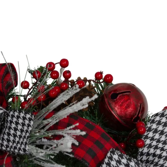 Red And Black Bow Wreath-Kirkland's Home Cheap